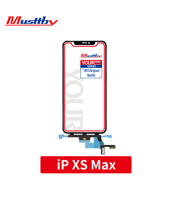 Сенсорное стекло (тачскрин) iPhone  XS Max + OCA Musttby YourTouch Original